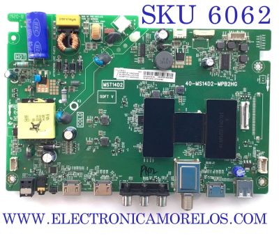 MAIN FUENTE PATA TV TCL / NUMERO DE PARTE 08-CS32TML-LC327AA / 40-MSS14D2-MPB2HG / 08-MST1411-MA200AA / 08-MST1411-MA300AA / GTC005551A / 202532613261MA0694 / V8-ST14K01-LF1V2046 / PANEL LVW320NDEL CJ9W11 / DISPLAY ST3151A05-F VER 2.1 / MODELO 32S321